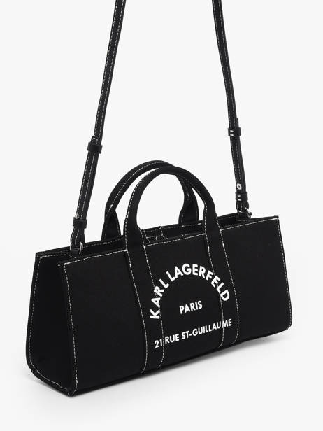 East-west Rsg Magazine Tote Karl lagerfeld Black rsg B1W50014 other view 2
