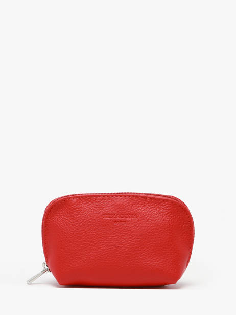 Coin Purse Confort Leather Hexagona Red confort 467389