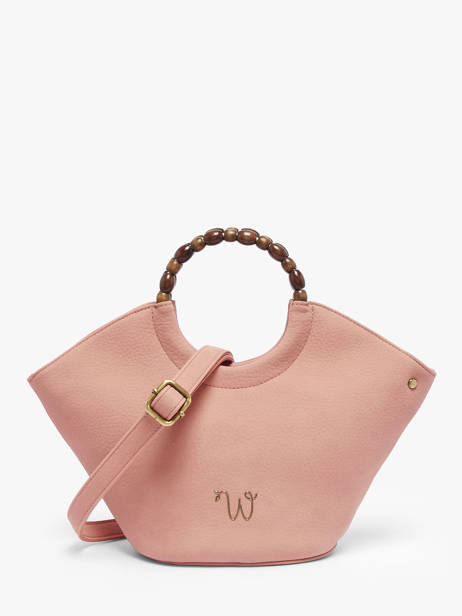 Crossbody Bag Neflier Pearl Woomen Pink neflier pearl WNEP02