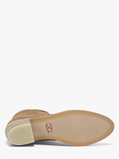 Heeled Boots In Leather Alpe Brown women 54311101 other view 4