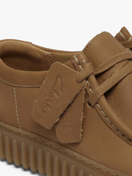 Derby Shoes In Leather Clarks Brown men 26186161 other view 3