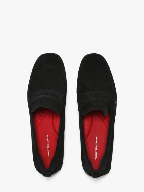 Moccasins In Leather Tommy hilfiger Blue men 5789DW5 other view 4