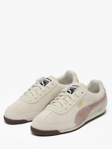 Sneakers In Leather Puma Beige women 40236208 other view 1