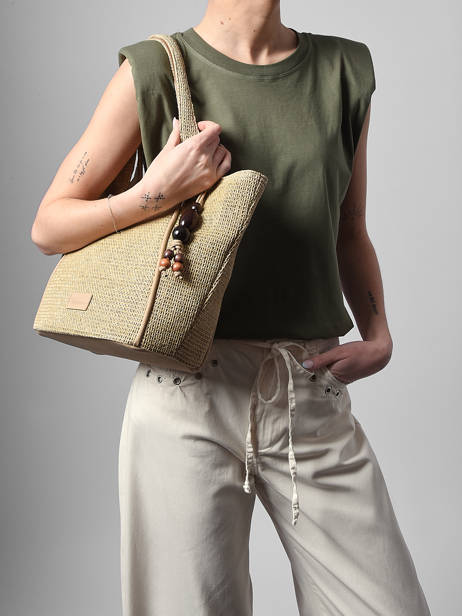 Shoulder Bag Crocus Estival Woomen Beige crocus estival WCRS07 other view 1
