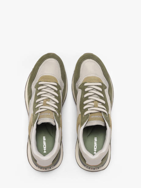 Sneakers In Leather Hoff Green men 12602403 other view 4