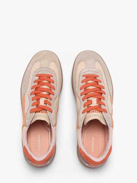 Sneakers In Leather Hoff Orange men 12619407 other view 4