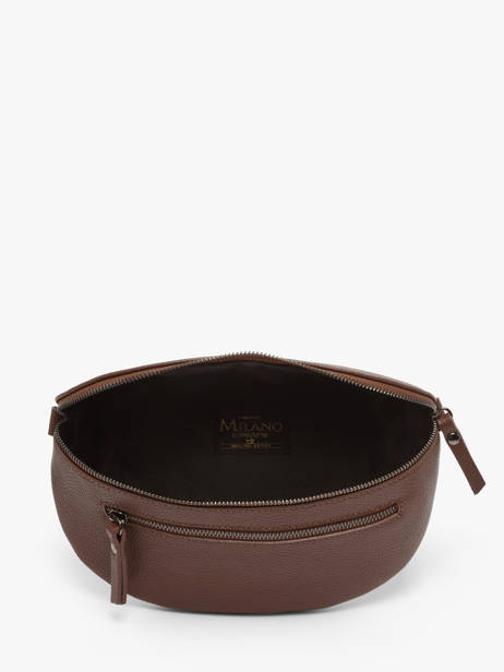 Leather Caviar Belt Bag Milano Brown caviar CA23111 other view 3