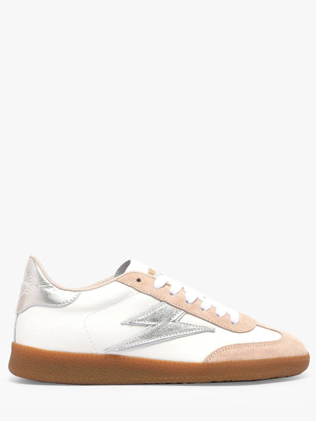 Sneakers Emily In Leather Semerdjian White women EMILY312