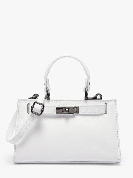 Sac Porté Main Caviar Leather Milano White caviar CA25114