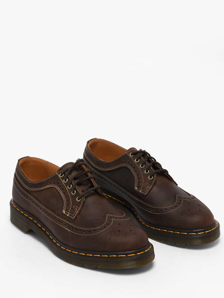 Derby Shoes 3989 In Leather Dr martens Brown men 40553201 other view 2
