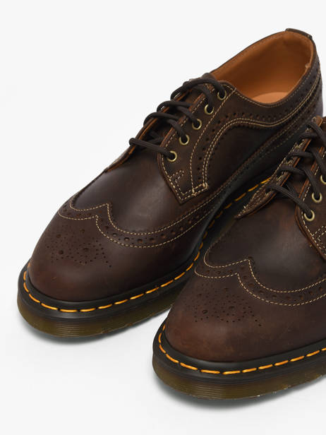 Derby Shoes 3989 In Leather Dr martens Brown men 40553201 other view 3