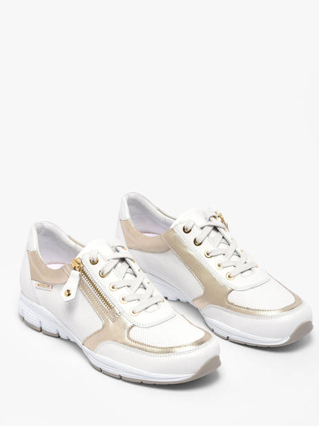 Sneakers In Leather Mephisto White women P5148982 other view 1