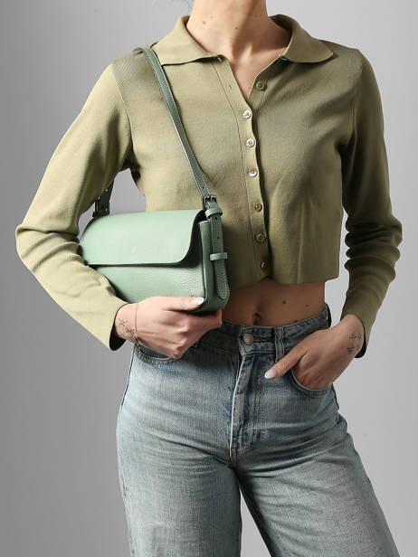 Sac Porté épaule Caviar Leather Milano Green caviar CA25111 other view 1