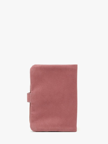Wallet Leather Nat et nin Pink vintage JOYCE other view 3
