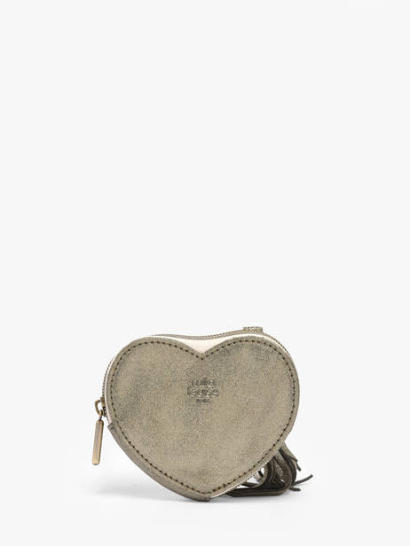 Coin Purse Vintage Leather Mila louise Beige vintage 16083X other view 2