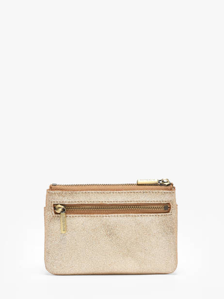 Coin Purse Vintage Leather Mila louise Beige vintage 3853X other view 3