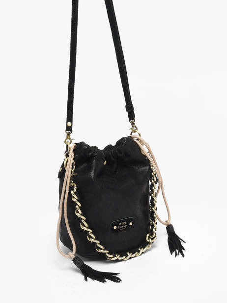 Crossbody Bag Pg2 Mila louise Black pg2 23056PG2 other view 2