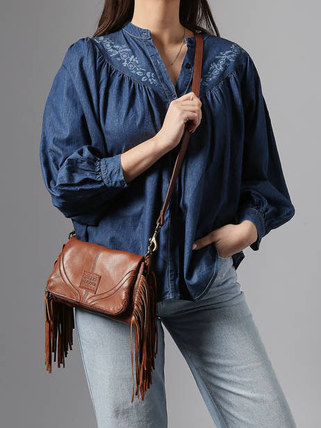 Shoulder Bag Dakota Leather Basilic pepper Brown dakota BDAK43 other view 1