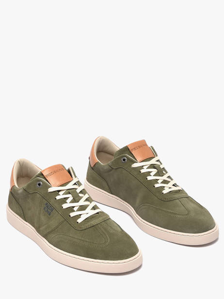Sneakers Quadra In Leather Redskins Green men QUADRA other view 1