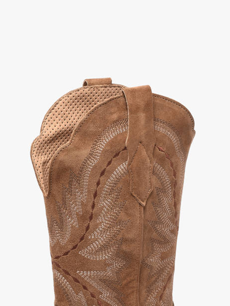 Santiago Boots In Leather Alpe Brown women 52171101 other view 3