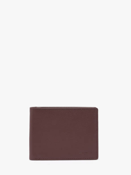 Leather Charles Wallet Le tanneur Brown charles TCHA3350