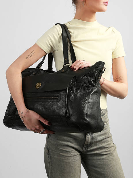 Shoulder Bag Totally Royal Leather Totally Royal Leather Totally Royal Pieces Black totally royal 17055349 other view 1