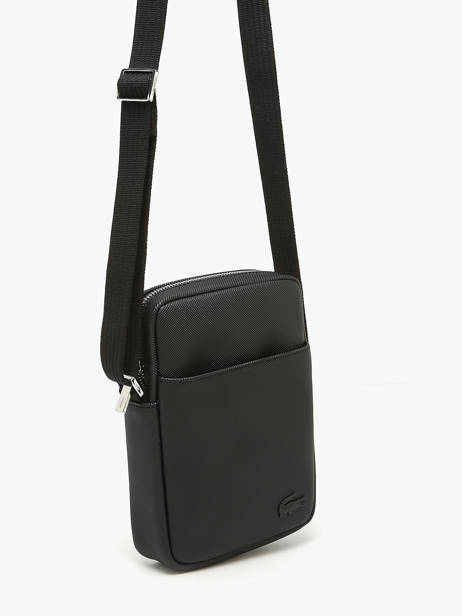 Crossbody Bag Lacoste Black men's classic NH4422HC other view 2