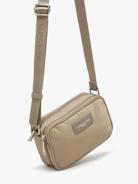 Shoulder Bag Basic Vita Nylon Lancaster Beige basic vita 75 other view 2
