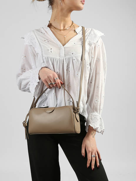 Crossbody Bag Emblem Trio Polyurethane Calvin klein jeans Beige emblem trio 4F3370G other view 1