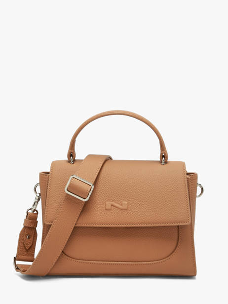 Leather Charlene Crossbody Bag Nathan baume Brown event 9