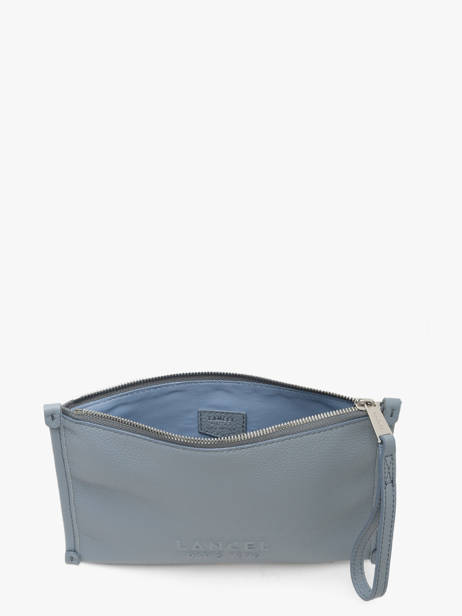 Leather Jour Pouch Lancel Blue jour A13174 other view 2