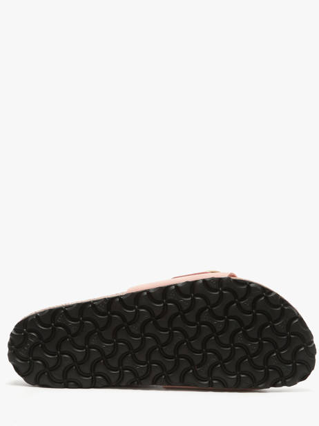 Slippers In Leather Birkenstock Pink women 1027056 other view 4