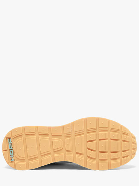 Sneakers In Leather Hoff Green women 12602014 other view 4