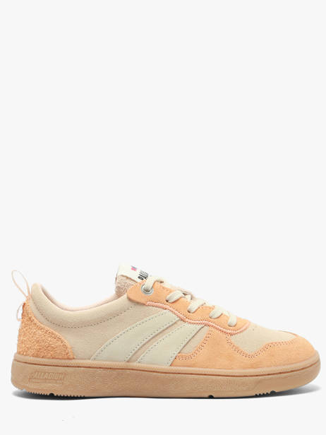 Sneakers In Leather Palladium Orange women 99505868