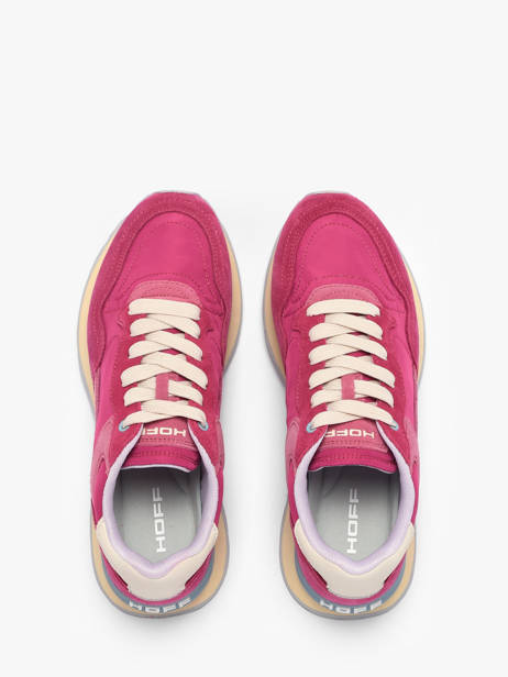 Sneakers In Leather Hoff Pink women 12602010 other view 4