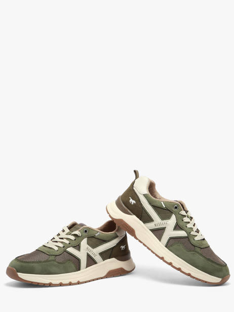 Sneakers Mustang Green men M0291005 other view 2