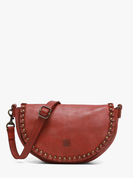 Sac Bandoulière Heritage Cuir Biba Rouge heritage YAM1L