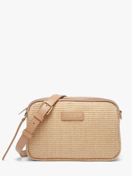 Shoulder Bag Mini Osier Italie Lancaster Beige mini osier italie 71