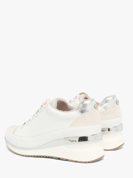 Sneakers Viroum In Leather Mam'zelle White women CSIJK67 other view 2