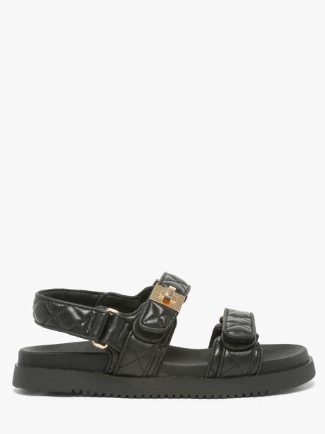 Sandals In Leather Steve madden Black women 11003792