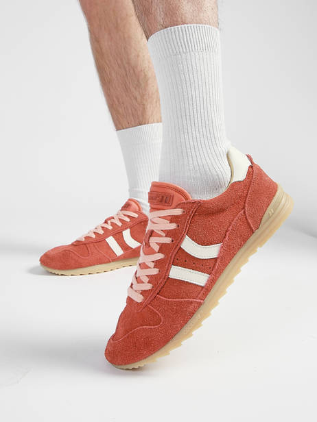 Sneakers In Leather Coolway Red men 8653807 other view 1