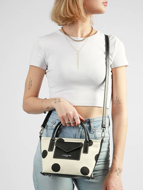 Shoulder Bag Canvas Kba Lancaster White canvas kba 49 other view 1