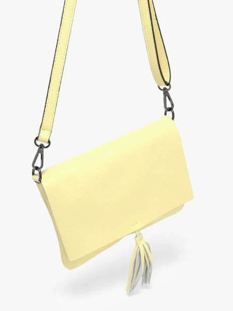 Crossbody Bag Caviar Leather Milano Yellow caviar CA22112 other view 1