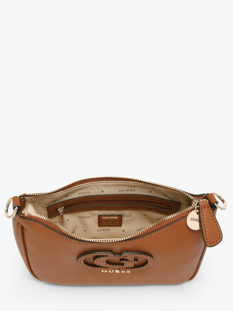 Shoulder Bag Isola Polyurethane Guess Brown isola BG990518 other view 2