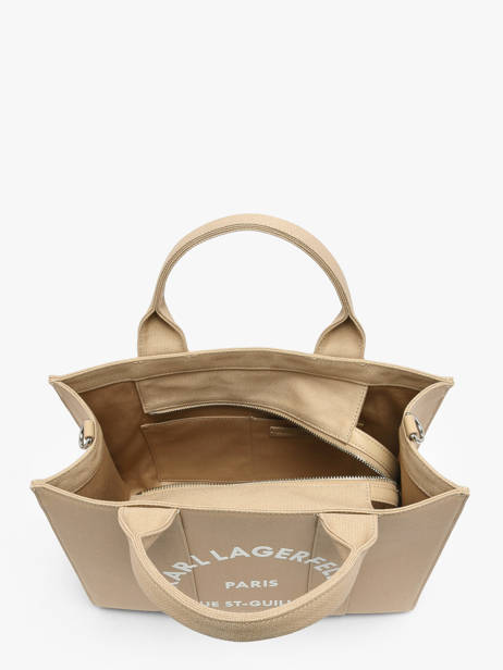 Small Tote Bag Rsg Cotton Karl lagerfeld Beige rsg A1W50010 other view 2