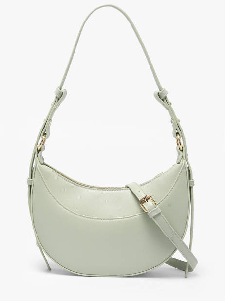 Shoulder Bag Saffiano Miniprix Green saffiano F8583 other view 2