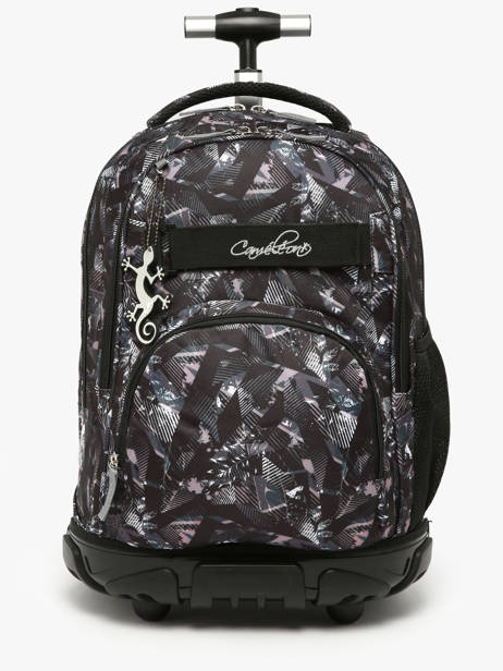 2-compartment Wheeled Schoolbag Cameleon Gray futur PBFUSR45