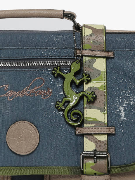 Satchel 2 Compartments Cameleon Blue vintage urban 27 other view 6