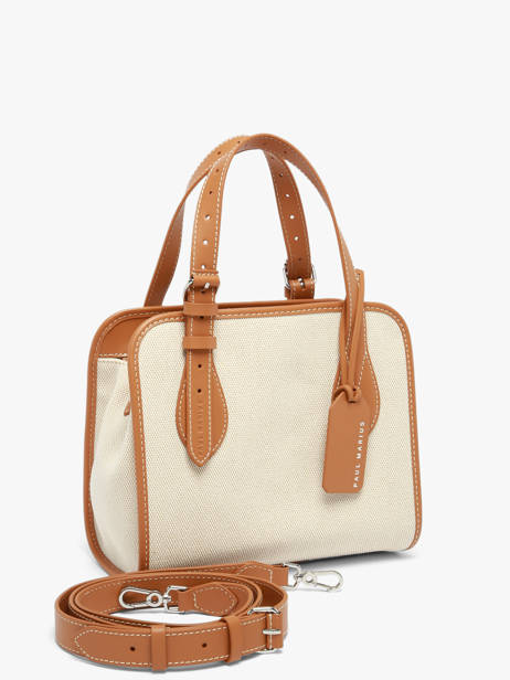 Small Satchel Escapade  Paul marius Beige escapade CABASESC other view 1