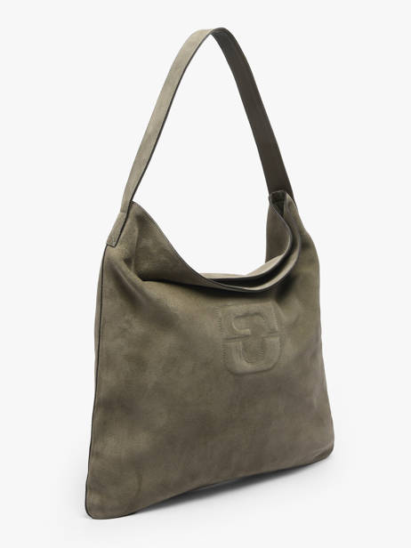 Shoulder Bag Folk Lady Leather Gerard darel Green folk lady DDS72407 other view 1